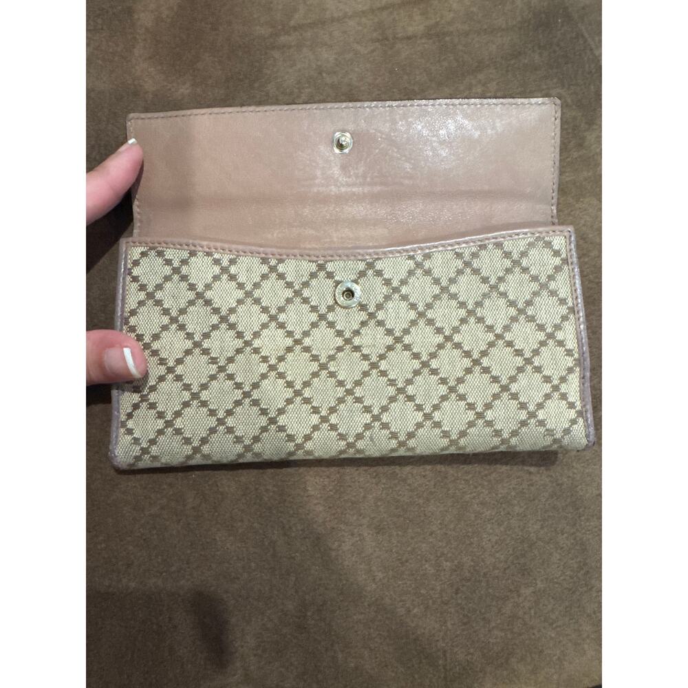Gucci Diamanté Canvas Heart Wallet - Picture 6 of 11